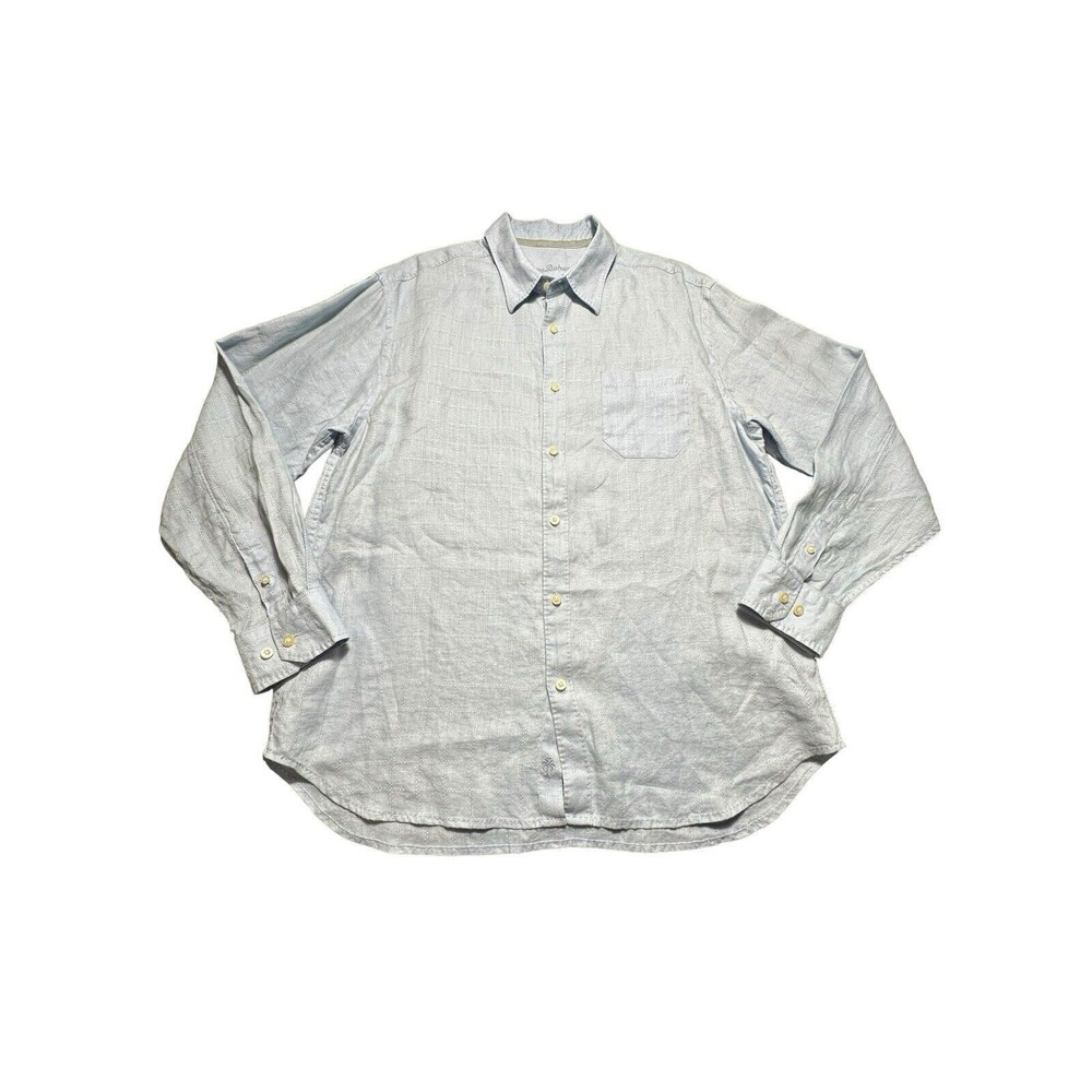 Tommy Bahama Men’s Size‎ XL 100% Linen Lightweight Island Long Sleeve #K14-5